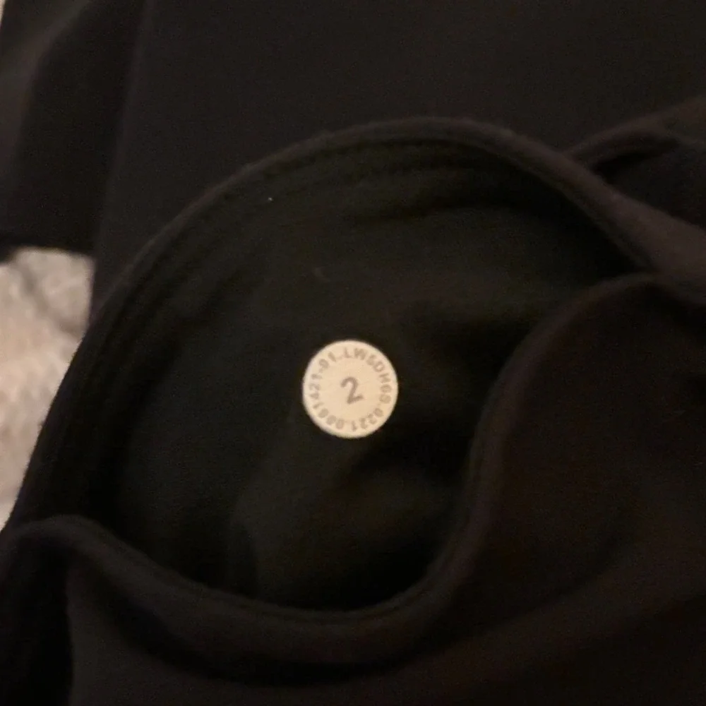 Lululemon Align Jogger Black Nulu Yoga Pants Size 2